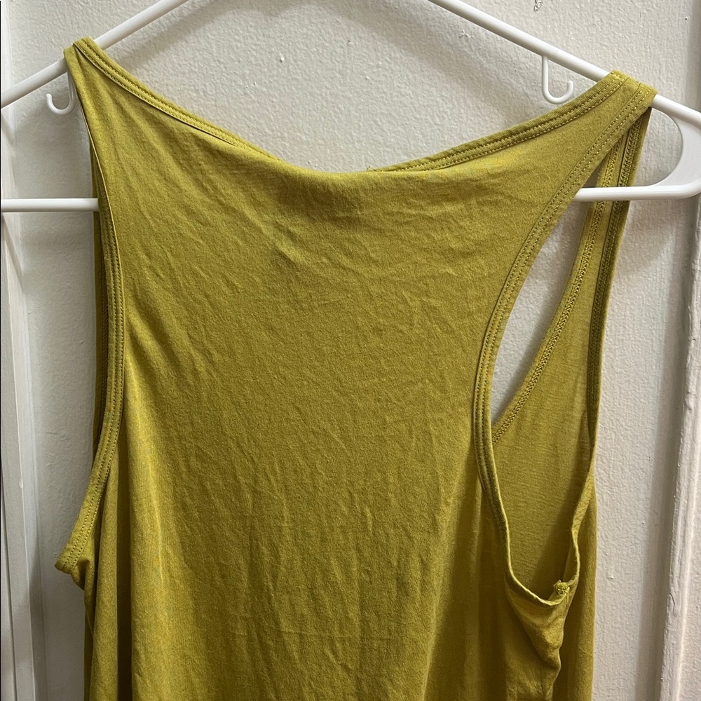 NWOT Johnny Was Mustard Yellow Sleeveless Tank Top Dress Women’s Size Small - Picture 6 of 6